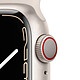 Avis Apple Watch Series 7 GPS + Cellular Aluminium Stellar Light Sport Band 41 mm