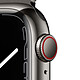 Opiniones sobre Apple Watch Series 7 GPS + Celular Pulsera milanesa de acero inoxidable GRAFITO  41 mm