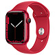 Apple Watch Series 7 GPS + Cellular Aluminium (PRODUCT)RED Bracelet Sport 45 mm Montre connectée 4G - Aluminium - Étanche - GPS - Cardiofréquencemètre - Écran OLED Retina Always On - Wi-Fi 4 / Bluetooth 5.0 - watchOS 8 - Bracelet Sport 45 mm