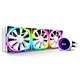 NZXT Kraken X73 RGB (white) 360mm All-in-One Water Cooler for CPU with RGB Backlight