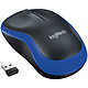 Logitech Wireless Mouse M185 (Bleu) Souris sans fil - ambidextre - capteur optique 1000 dpi - 3 boutons