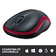 Logitech Mouse senza fili M185 (rosso) economico
