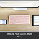 Acheter Logitech K380 Multi-Device Bluetooth Keyboard for Mac (Rose)