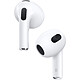 AirPods de Apple (3ª generación) Auriculares inalámbricos Bluetooth con micrófono incorporado y estuche de carga
