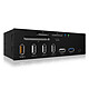 ICY BOX IB-867a Multi-card reader + USB 3.1 Type-C port, USB 3.0 and USB 2.0 ports for 5.25" rack