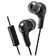 JVC HA-FX7M Black In-ear headphones with remote control and microphone