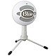 Blue Microphones Snowball iCE White Microphone lectrets - Directivit cardiode - USB - Certifi Skype