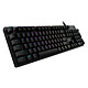 Logitech G512 (Carbon) Gaming keyboard - mechanical touch switches (GX Brown switches) - RGB backlighting with Lightsync technology - aluminium alloy chassis - AZERTY, French
