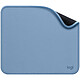 Logitech Mouse Pad Studio Series (azul gris) Alfombrilla de ratón - suave - base de goma - a prueba de salpicaduras - bordes antidesgaste - tamaño estándar (230 x 200 x 2 mm)
