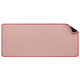 Logitech Desk Mat Studio Series (rosa) Alfombrilla de ratón - suave - base de goma - a prueba de salpicaduras - bordes antidesgaste - tamaño XXL (700 x 300 x 2 mm)