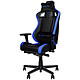 Noblechairs Epic Compact (negro/azul) Silla Gaming de polipiel con respaldo reclinable a 112º y reposabrazos 3D para jugadores (hasta 120 kg)