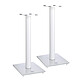 Dali Stand E-600 White Pair of stands for bookshelf speakers with spikes and cable management