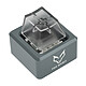 Barrow P1 Aluminium Desktop Boot Key - Gris Botón de encendido externo con cuerpo de aluminio - Gris