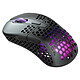 Xtrfy M4 RGB inalámbrico (negro) Ratón inalámbrico ultraligero Gaming - diestro - RF 2,4 GHz - sensor óptico 19000 dpi - 6 botones - retroiluminación RGB