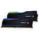 G.Skill Trident Z5 RGB 32 Go (2 x 16 Go) DDR5 6000 MHz CL40 - Noir Kit Dual Channel 2 barrettes de RAM DDR5 PC5-48000 - F5-6000J4040F16GX2-TZ5RK