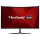 ViewSonic 32" LED - VX3219-PC-MHD Ecran PC Full HD 1080p - 1920 x 1080 pixels - 1 ms (MPRT) - 16/9 - Dalle VA incurvée - 240 Hz - Adaptive Sync - HDMI/DisplayPort - Noir