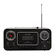 Muse M-182 RDC Portable FM radio with CD player, cassette player, built-in microphone and auxiliary input