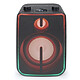 Muse M-1802 DJ Enceinte sans fil stéréo 60 Watts - Bluetooth 5.0 - Radio FM - Effets lumineux - Batterie rechargeable - AUX/USB