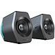 Hecate G2000 Gaming speakers 2.0 - 32W RMS - Bluetooth - 3.5mm/USB Jack - RGB Backlighting