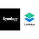 Synology C2 Backup 500 GB (1 año) Servicio de copia de seguridad en la nube - 500 GB de capacidad - 1 año de licencia
