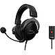 HyperX Cloud II (bronze) Closed gaming headset - 7.1 surround sound via USB sound card - removable noise-cancelling microphone - aluminium frame - memory foam headband - interchangeable leather and velour ear pads - integrated controls - TeamSpeak and Discord certified