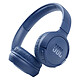 JBL Tune 510BT Bleu Casque supra-auriculaire fermé sans fil - Bluetooth 5.0 - Commandes/Micro - Autonomie 40h - Pliable