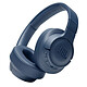 JBL Tune 710BT Bleu Casque circum-aural sans fil - Bluetooth 5.0 - Commandes/Micro - Autonomie 50h - Conception pliable