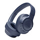 JBL Tune 760NC Bleu Casque circum-aural fermé sans fil - Réduction de bruit active - Bluetooth 5.0 - Commandes/Micro - Autonomie 35h - Pliable