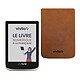 Vivlio Color + Pack d'eBooks OFFERT + Housse Marron Liseuse eBook Wi-Fi - Écran tactile HD couleur 6" - 16 Go - Batterie 1900 mAh - Pack eBooks offert + Housse de protection