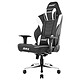 AKRacing Master MAX (black/white) Pleather gaming chair with 180° adjustable backrest and 4D armrests (up to 180 kg)