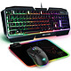 Spirit of Gamer Ultimate 3-in-1 Gaming pack with RGB backlighting - wired membrane keyboard (AZERTY French) - wired optical mouse 6400 dpi with 7 buttons - mouse pad 350 x 250 x 3 mm