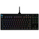 Logitech G Pro Gaming keyboard - compact TKL format - mechanical touch switches (GX Blue switches) - RGB backlighting with Lightsync technology - AZERTY, French