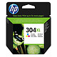 HP 304XL (N9K07AE) - Cyan, Magenta et Jaune - Cartouche d'encre XL 3 couleurs (300 pages à 5%)