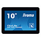 iiyama 10" LED - ProLite TF1015MC-B2 Interactive Touch Screen 1280 x 800 16:9 - MVA - 1300:1 - 25 ms - Portrait/Landscape - HDMI/DisplayPort/RJ45 - Black