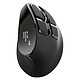 Trust Voxx Wireless vertical mouse - right-handed - Bluetooth/RF 2.4 GHz - 2400 dpi optical sensor - 9 buttons - digital display