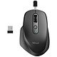 Trust Ozaa (Nero) Mouse senza fili - mano destra - RF 2.4 GHz - sensore ottico 24000 dpi - 6 pulsanti