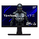 ViewSonic 27" LED - XG270 1920 x 1080 pixels - 1 ms (GtG) - Format large 16/9 - Dalle IPS - 240 Hz - Compatible G-Sync - RGB - HDMI/DisplayPort - Noir