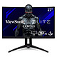 ViewSonic 27" LED - ELITE XG270QC 2560 x 1440 pixels - 1 ms - Format large 16/9 - 165 Hz - Dalle VA incurvée 1500R - FreeSync - DisplayPort - HDMI - Noir