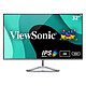 ViewSonic 32" LED - VX3276-2K-mhd 2560 x 1440 pixels - 3 ms - Format large 16/9 - Dalle IPS - DisplayPort - HDMI - Noir (garantie constructeur 2 ans)
