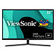 ViewSonic 32" LED - VX3211-4K-mhd 3840 x 2160 pixels - 9.5 ms - Format large 16/9 - Dalle VA - HDR - DisplayPort - HDMI - Noir (garantie constructeur 3 ans)