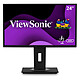 ViewSonic 24" LED - VG2448 Ecran PC Full HD 1080p - 1920 x 1080 pixels - 5 ms (gris à gris) - Format large 16/9 - Dalle IPS - VGA - HDMI - DisplayPort - Noir