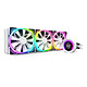 NZXT Kraken Z73 RGB (white) 360mm all-in-one liquid cooler for CPU with 2.36" LCD screen