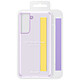 cheap Samsung Galaxy S21 FE Clear Slim Strap Cover Lavender