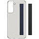 Samsung Galaxy S21 FE Clear Slim Strap Cover Dark Grey  Silicone Case with Strap for Samsung Galaxy S21 FE