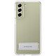 Samsung Clear Standing Cover Transparent Samsung Galaxy S21 FE Transparent case with stand function for Samsung Galaxy S21 FE