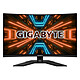 Gigabyte 31.5" LED - M32QC Ecran PC 2.5K - 2560 x 1440 pixels - 1 ms (MPRT) - 16/9 - Dalle VA incurvée - 165 Hz (170 Hz OC) - FreeSync Premium Pro - HDR400 - HDMI/DisplayPort/USB-C - Hub USB 3.0 - KVM - Hauteur ajustable - Noir