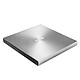 ASUS SDRW-08U8M-U Silver M-Disc compatible external ultra-thin DVD writer (USB Type C)