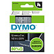 DYMO D1 Standard Label Tape white on transparent 12mm x 7m White tape on transparent 12mm x 7m