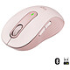 Logitech M650 (rosa) Ratón inalámbrico - para diestros - sensor óptico de 2000 dpi - 5 botones