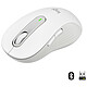 Logitech M650 L (Bianco) Mouse senza fili - mano destra - sensore ottico 2000 dpi - 5 pulsanti